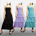 Evanese Women's Three-tiered Dress