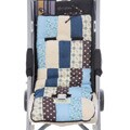 Mia Belle Baby Blue Fantasy Reversible Stroller Liner