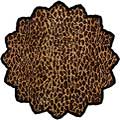 Hand-tufted Safari Beige/ Black Wool Rug (8' Star)