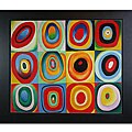 Wassily Kandinsky 'Farbstudie Quadrate' Canvas Art