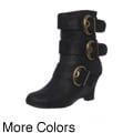 Bucco Women's '17-113' Buckle Boots