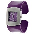 Geneva Platinum Women's Colored Band Cuff Watch