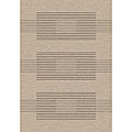 Velvet Linen Stripe Rug (3'11 x 5'7)