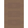 Velvet Brown Stripe Rug (3'11 x 5'7)