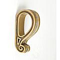 Wood Collection Beaded Drapery Sconce