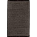 Hand-loomed Solid Brown Casual Salvador Wool Rug (8' x 11')