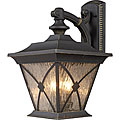 Rutland Square 1-light Hazelnut Bronze Outdoor Sconce Light