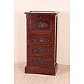 Top picks on Ebay for desk Drop Slant Hand-carved Wood 3-drawer Bureau