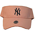 New York Yankees Pink Women's Visor Cap