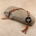 Free efficient guideline for china Gold Red Beaded Tassel Necklace (China)