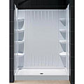 DreamLine Bath Tub Replacement Back Walls and Shower Tray Kit