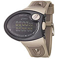 Asics Men's 'Active Running' Beige Rubber Strap Watch
