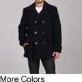 Tommy Hilfiger Men's Wool-blend Peacoat