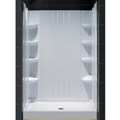 DreamLine Back Walls and 48x36-inch Base Shower Kit