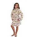 Children's Microluxe Matryoska Doll Hooded Bath Robe