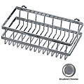 Concinnity 13-inch Brushed Chrome Deep Shower/ Bath Rack