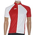 ETA Men's Short-sleeve White/ Red Cycling Jersey