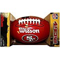 Wilson Junior NFL San Francisco 49ers Logo Football
