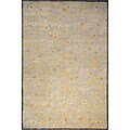 Free inviting data on oriental rugs Online Hand-knotted Lotus Slate Oriental Wool Rug (5'6 x 8'6)