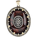 Blue Moon Global Nomad Resin Oval Pendant