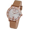 Stuhrling Women's 'Lady Marina' 16K Rose Goldplated Watch