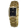 Wittnauer Men's Dress Diamond Goldplated Steel Watch