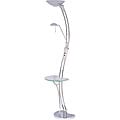 Modern Chrome Torchiere Floor Lamp/ Table