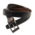 Boston Traveler Men's Reversible Leather Belt