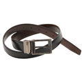 Boston Traveler Men's Reversible Leather Belt