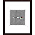 Mexico City 1968, Wood Framed Art Print