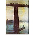 James McNeill Whistler 'Old Battersea Bridge' Canvas Art