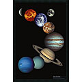 NASA 'Solar System' Gel-coated Textured Art