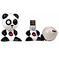 Emerson FK609 1 GB/ USB 2.0 Panda Funkeys Sculpted Flash Drive