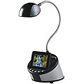 KNG 003606 Black Zeus Digital Photo Frame Lamp