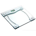 Modern Digital with Glass Top Bathroom Scale 