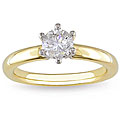 18k Gold 1ct TDW Diamond Solitaire Engagement Ring (H-I, I1-I2)