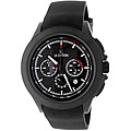 Le Chateau Men's Sport Dinamica Stainless Steel Black Dial Watch