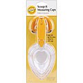 Scoop-it Measuring Cups Yellow Handle