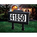 Sarah Peyton Outdoor Solar LED Address Plaque