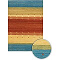 Hand-knotted Felicia New Zealand Wool Rug (7'9 Round)