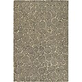 Hand-tufted Beige Wool Rug (7'9 x 10'6)