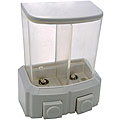 Homz Deluxe Two Chamber Soap Dispenser (Pack of 4)
