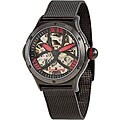 Stuhrling Original Women's Alpine Slalom Red Skeleton Automatic Watch