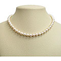 White Freshwater Pearl 16-inch Strand (7-7.5 mm)