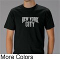 Los Angeles Pop Art Men's 'New York City' T-shirt