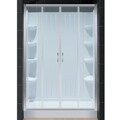 DreamLine 32x60-inch Clear Glass Complete Bathtub Replacement Shower Kit