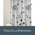 Perry Ellis Asian Lilly Shower Curtain