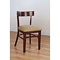 Rectangle-back Autumn Cherry Chairs (Set of 2)