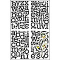 Origins Die-Cut Chip Alphabet Stickers (4 Sheets)