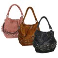Amerileather 'Tutu' Top-grain Lambskin Leather Handbag